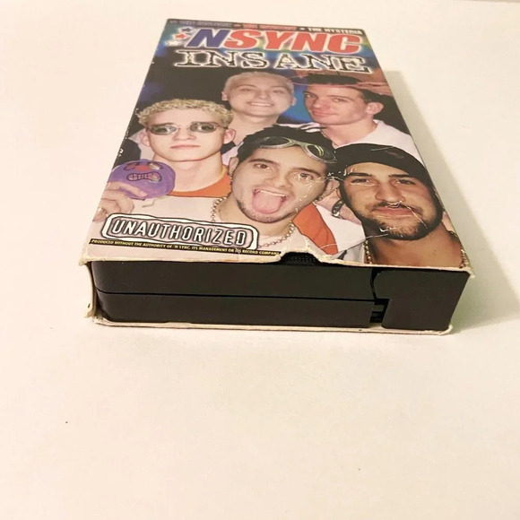 2000 N Sync Insane VHS  Tape The History Mystery Hysteria - Picture 3 of 11